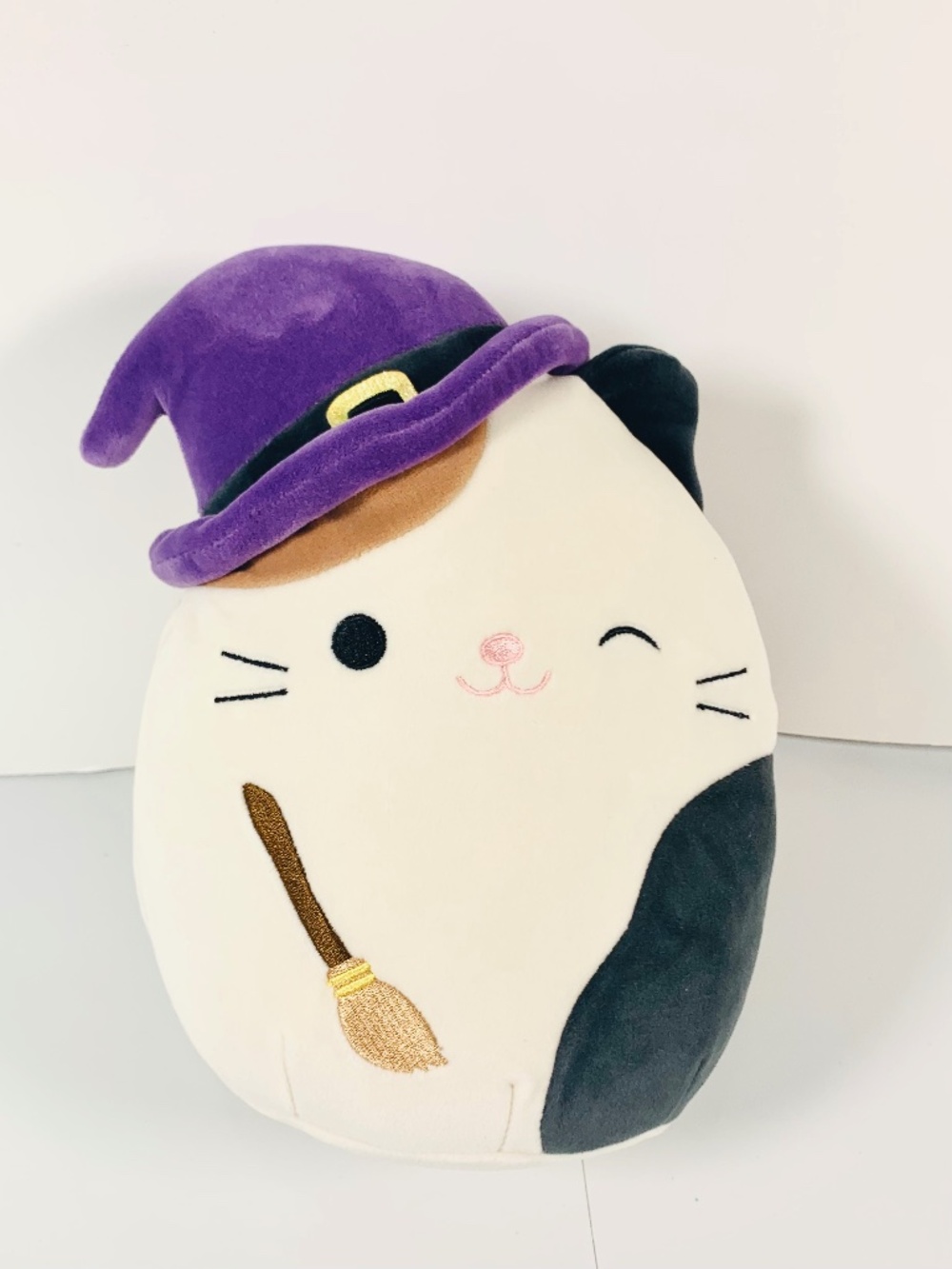 Squishmallows Collectible CAM the Cat Witch Plush Stuffed Animal Toy Brown Black